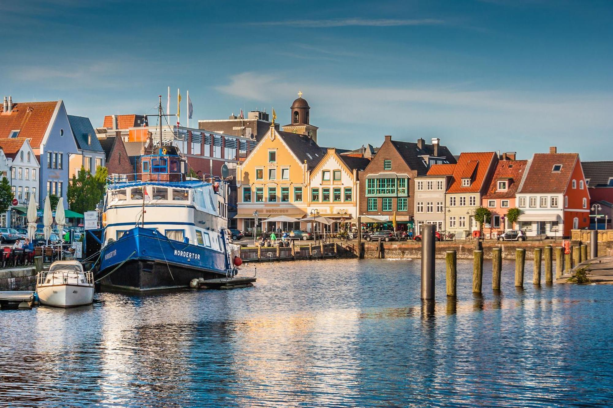Nordertor Refugium Apartment Husum  Bagian luar foto